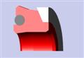 u-cup hydraulic piston seal